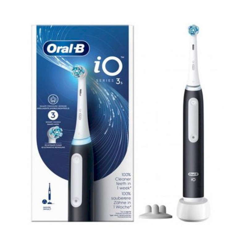 Ηλεκτρική οδοντόβουρτσα Oral-B iO Series 3, μαύρη
