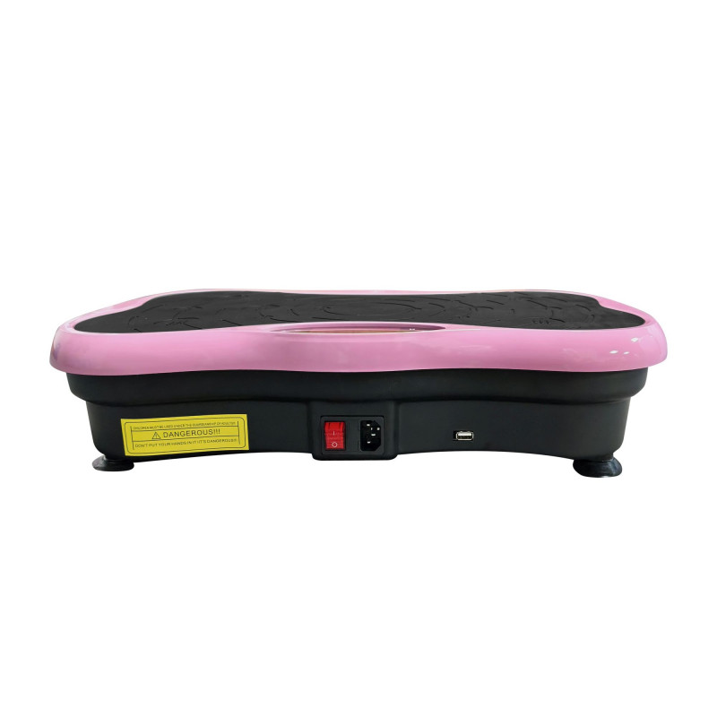 Extralink Moonwalk SpinMove Πλατφόρμα Δόνησης για Γυμναστική, 200 W, ροζ