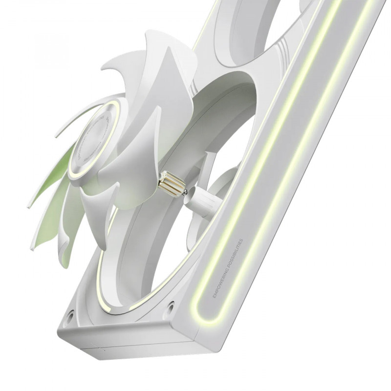 TRYX FOBR 360 mm ARGB ανεμιστήρας κουτιού, PWM, 3-in-1, λευκός