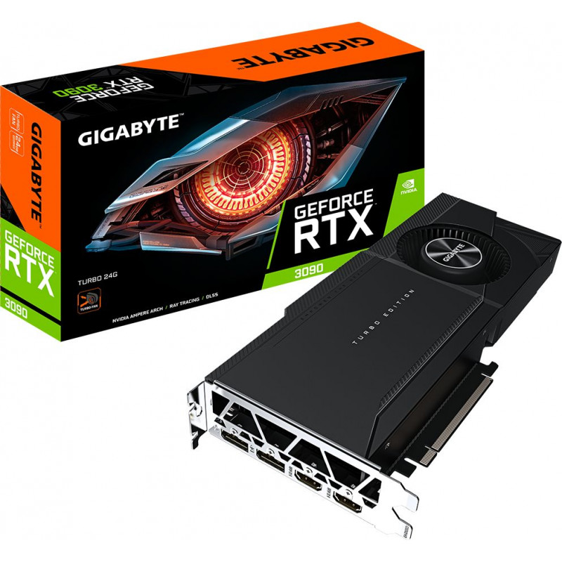 Κάρτα γραφικών Gigabyte GeForce RTX 3090 Turbo 24G, 24 GB, GV-N3090TURBO-24GD