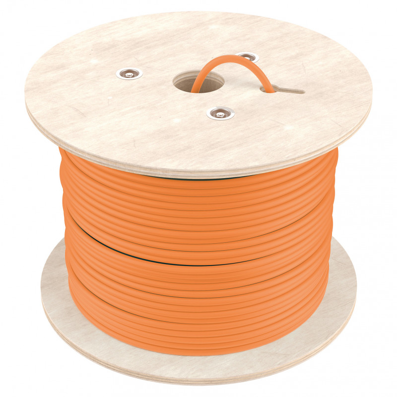 Equip 404553 Καλώδιο εγκατάστασης χύδην Cat7 S/FTP, 1000 m, χωρίς αλογόνα (LSZH), πορτοκαλί