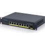 DIGITUS DN-95333 Switch 10 Gigabit 8 θυρών μη διαχειριζόμενο PoE+ (80 W)