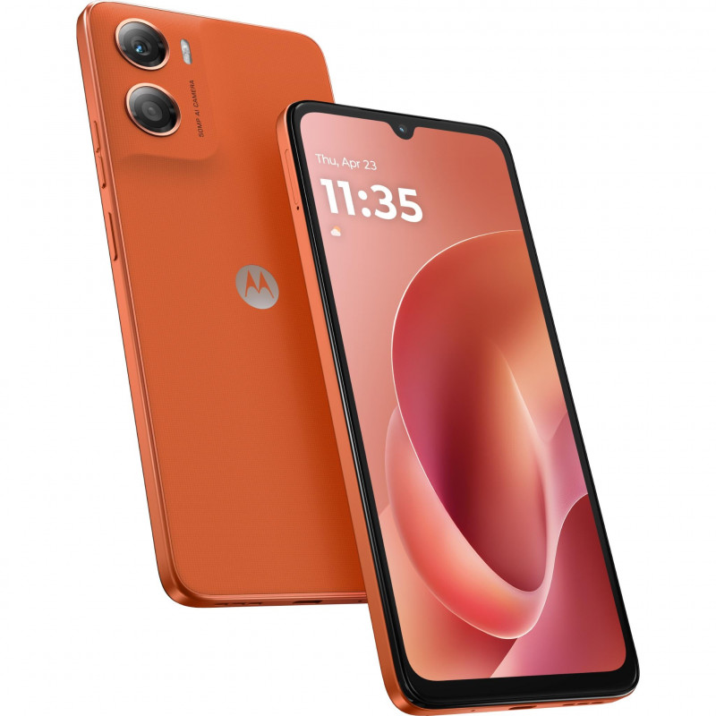 Motorola XT2535-3 Moto G06 4G Smartphone, 4 GB RAM, 64 GB, πορτοκαλί (EU)