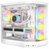 Κουτί υπολογιστή HYTE Y50 Snow White, λευκό, tempered glass x 3