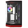 Κουτί υπολογιστή HYTE Y50 Wild Cherry, κόκκινο, tempered glass x 3