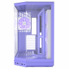 Κουτί υπολογιστή HYTE Y50 Taro Milk, μωβ, tempered glass x 3