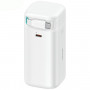 USAMS US-CD216 XMF Series Powerbank 18000 mAh, γρήγορη φόρτιση PD 45W, με καλώδιο USB-C, λευκό