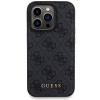 Guess GUBPM5P14L4GEMGK Apple iPhone 14 Pro Σκληρή Θήκη + 5000 mAh MagSafe Powerbank Σετ, 4G Metal Logo, μαύρο