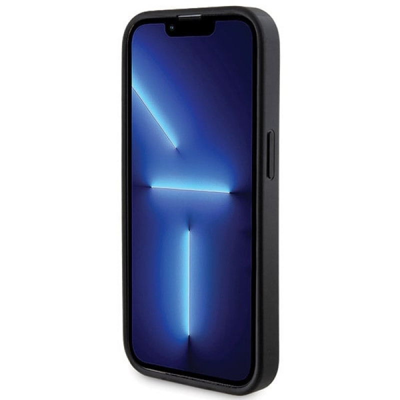 Guess GUBPM5P14X4GEMGK Apple iPhone 14 Pro Max Σκληρή Θήκη + 5000 mAh MagSafe Powerbank Σετ, 4G Metal Logo, μαύρο
