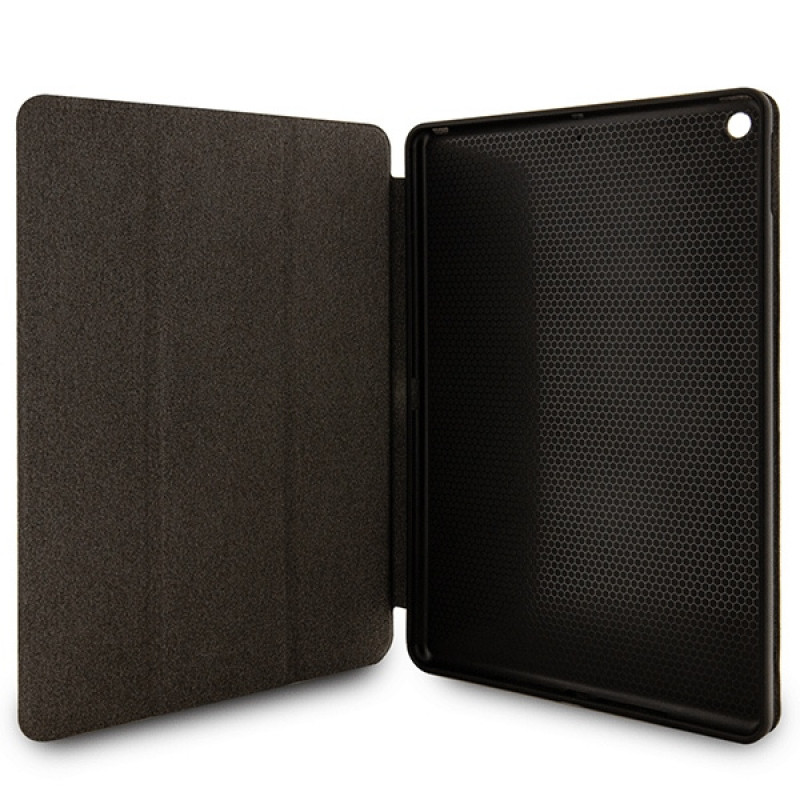 Karl Lagerfeld KLFC10SAKHPKK Saffiano Monogram Ikonik Θήκη βιβλίου για Apple iPad 10.2 (7η, 8η, 9η γενιά), μαύρη
