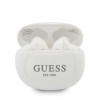 Guess GUTWS1CWHTWS Ασύρματα ακουστικά in-ear με βάση φόρτισης, Bluetooth 5.0, λευκά