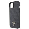 Guess GUHCP15MP4TDSCPK Apple iPhone 15 Plus / 14 Plus θήκη hardcase, Crossbody 4G Metal Logo, μαύρη