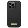 Guess GUHMP14XSBPLK Apple iPhone 14 Pro Max θήκη σκληρή, Silicone Logo Plate MagSafe, μαύρη