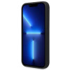Guess GUHMP14XSBPLK Apple iPhone 14 Pro Max θήκη σκληρή, Silicone Logo Plate MagSafe, μαύρη