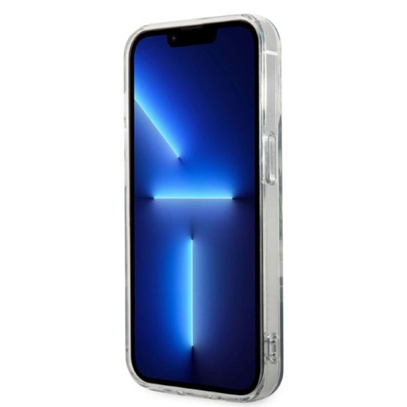 Guess GUBPP14LHJEACSA Θήκη + Ασύρματος Φορτιστής Apple iPhone 14 Pro Πράσινο Hardcase, Jungle, MagSafe