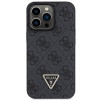 Guess GUHCP13LP4TDSCPK Apple iPhone 13/13 Pro μαύρη σκληρή θήκη, Crossbody 4G Metal Logo
