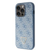 Guess GUHCP14XP4TDSCPB Apple iPhone 14 Pro Max μπλε σκληρή θήκη, Crossbody 4G Metal Logo