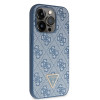 Guess GUHCP14XP4TDSCPB Apple iPhone 14 Pro Max μπλε σκληρή θήκη, Crossbody 4G Metal Logo