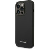 Karl Lagerfeld KLHMP14LSLMP1K Apple iPhone 14 Pro μαύρη σκληρή θήκη, Silicone Plaque, MagSafe