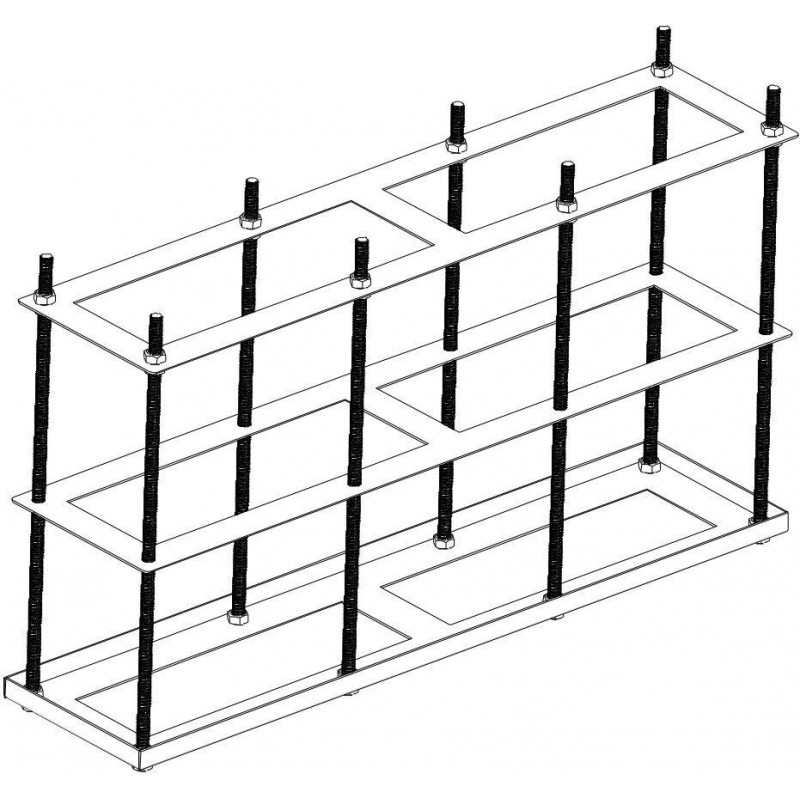 Ernitec 0070-24900-MOUNT-KIOSK Βάση δαπέδου για οθόνες 55-86"