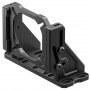 Βάση βάσης τιμονιού Simucube Wheelbase Mount v2, κλίση -24 έως +20 μοίρες, αλουμίνιο, μαύρο