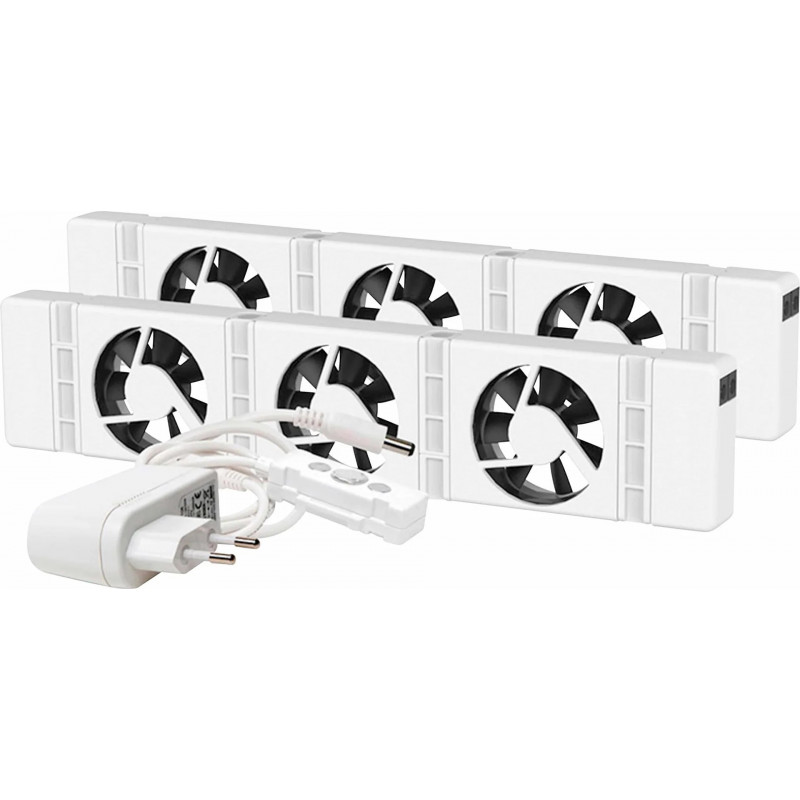 SpeedComfort Duo Set ανεμιστήρας, λευκό