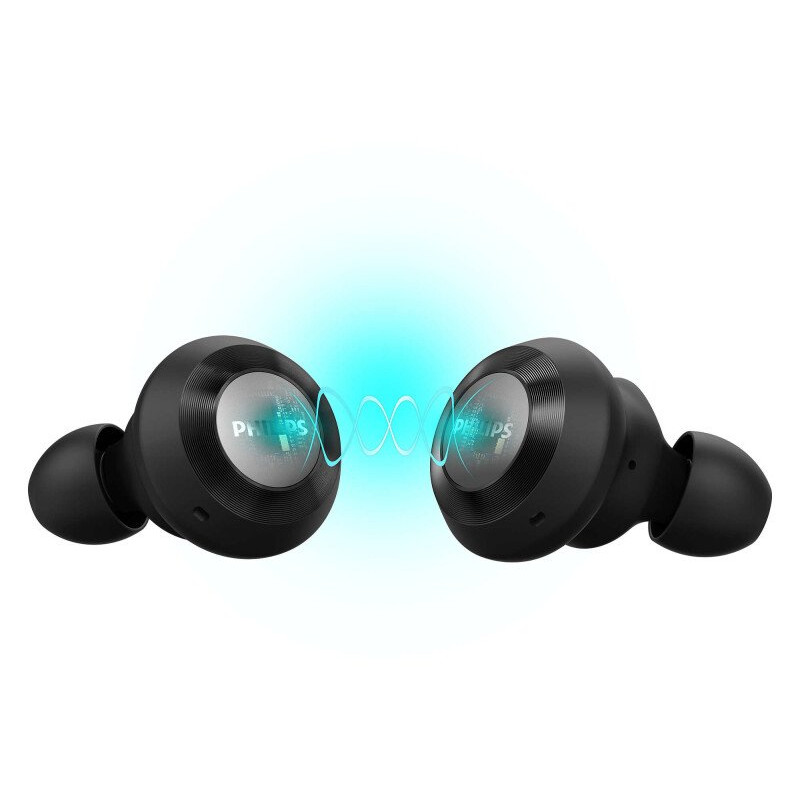 Philips 8000 Series TAT8505BK/00 TWS ασύρματα ακουστικά, ANC, Bluetooth 5.2, μαύρα