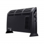 Rowenta Vectissimo Turbo CO3035F1 θερμοπομπός με ανεμιστήρα, 2400 W, μαύρος