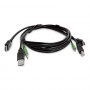 Καλώδιο KVM HDMI StarTech.com SKHDMMKVM-06-TAA συμβατό με TAA, USB 2.0, ήχος 3.5 mm, 1.8 m