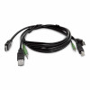 Καλώδιο KVM HDMI StarTech.com SKHDMMKVM-06-TAA συμβατό με TAA, USB 2.0, ήχος 3.5 mm, 1.8 m