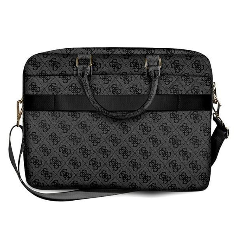 Guess GUCB15G4GFGR Τσάντα Laptop 15 ιντσών, 4G Uptown, γκρι