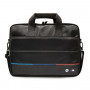 BMW BMCB15PUCARTCBK Τσάντα Laptop έως 16 ίντσες, Carbon Tricolor, μαύρη