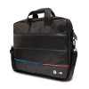 BMW BMCB15PUCARTCBK Τσάντα Laptop έως 16 ίντσες, Carbon Tricolor, μαύρη