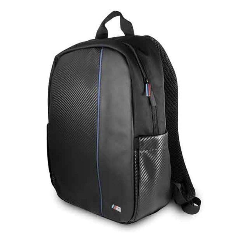 BMW BMBPCO15CAPNBK Σακίδιο πλάτης, 16", μαύρο Carbon Navy Stripe