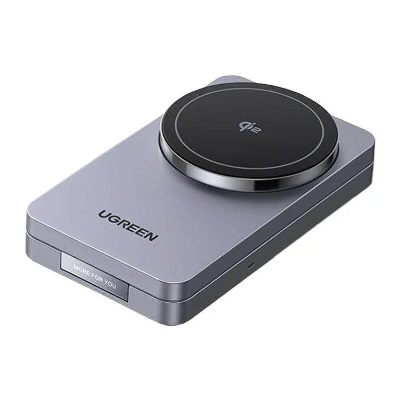 UGREEN W706 2-in-1 μαγνητικός ασύρματος φορτιστής MagSafe 15W, μαύρος