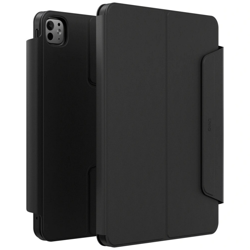 Θήκη tablet UNIQ Rovus Snapmount Magnetic 360 Rotating Detachable για Apple iPad Pro 11 2024, μαύρη