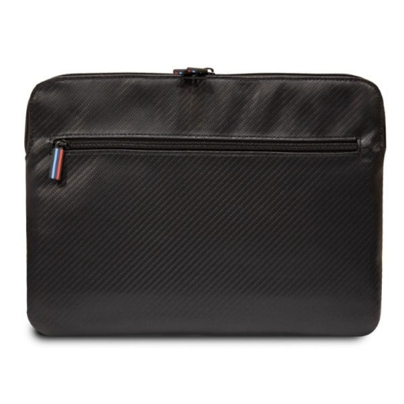 Θήκη Laptop BMW BMCS14PUCARTCBK, 14 ίντσες, μαύρη Carbon Tricolor