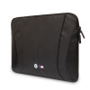 Θήκη Laptop BMW BMCS14SPCTFK, 14 ίντσες, μαύρη Carbon&Perforated