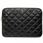 Θήκη laptop Guess GUCS14ZPSQSSGK, 14", Quilted 4G, μαύρη