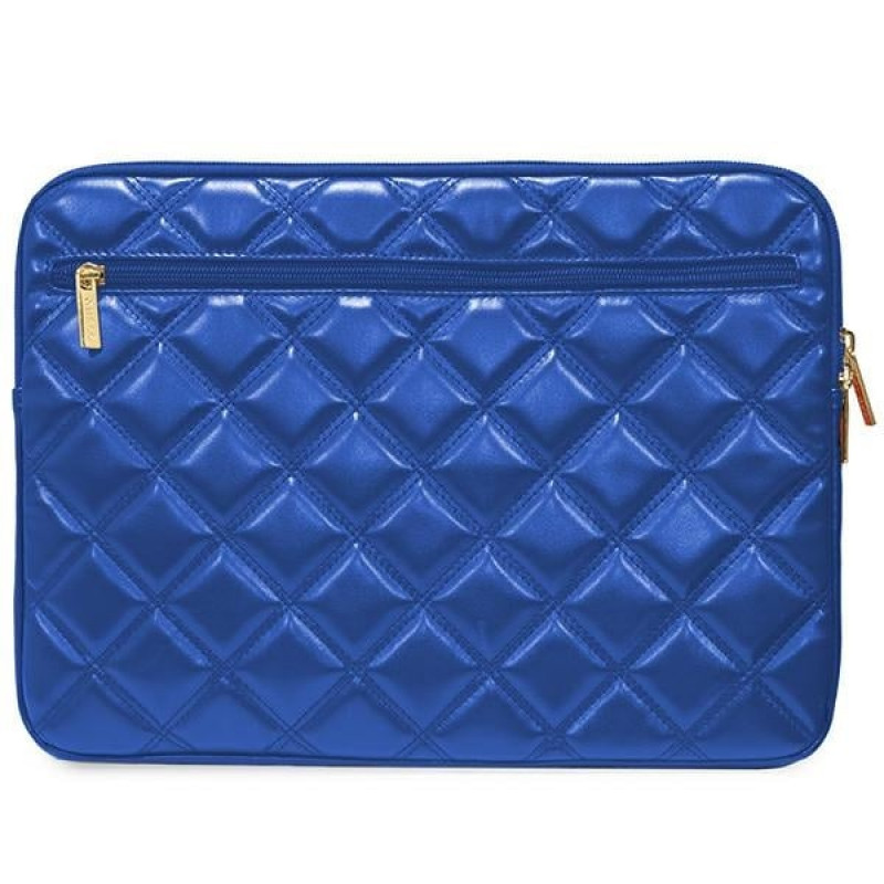 Guess Quilted 4G Θήκη Laptop GUCS14ZPSQSSGB 14", μπλε