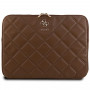 Guess Quilted 4G Θήκη Laptop GUCS14ZPSQSSGW 14", καφέ