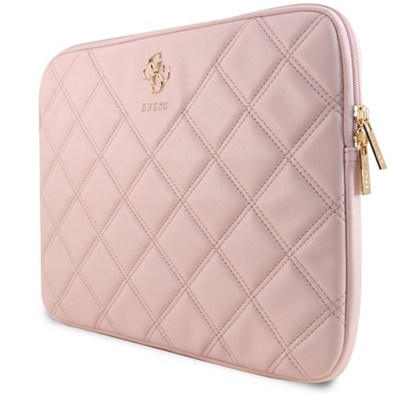 Guess Quilted 4G Θήκη Laptop GUCS14ZPSQSSGP 14", ροζ