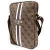 Guess GUTB10P4RPSW 4G Stripes Τσάντα για tablet 10", καφέ