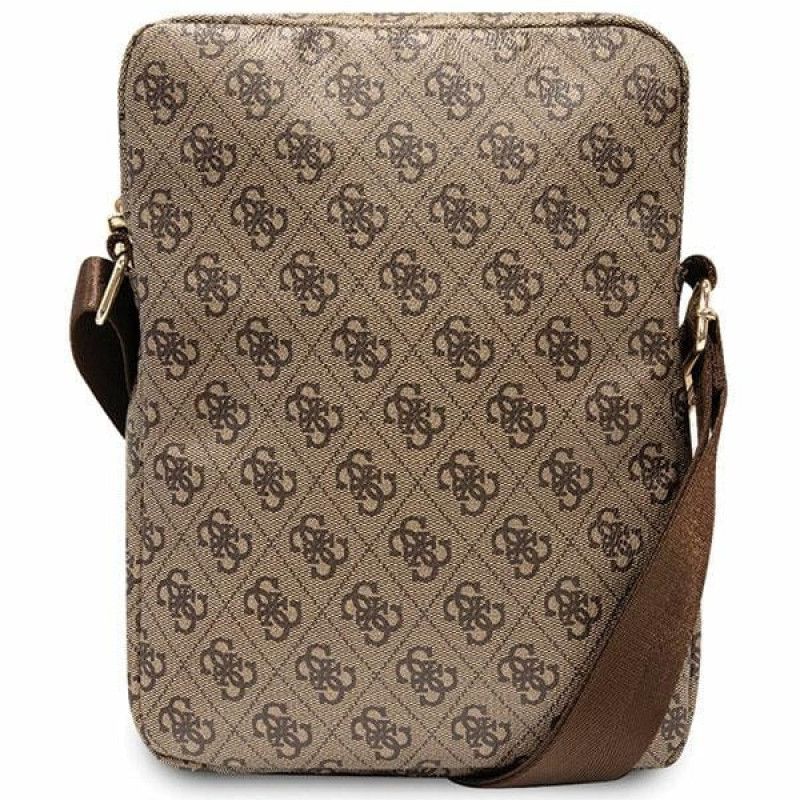 Guess GUTB10P4RPSW 4G Stripes Τσάντα για tablet 10", καφέ