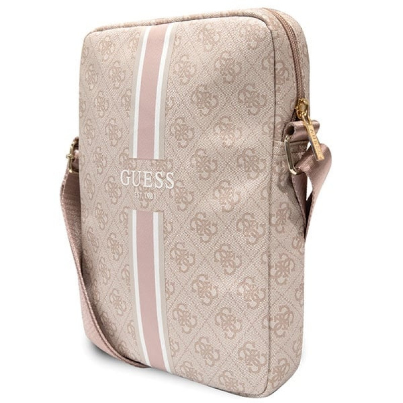 Guess GUTB10P4RPSP 4G Stripes Τσάντα για tablet 10" ροζ