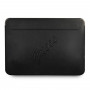 Θήκη Guess GUCS13PUSASBK Saffiano Script για φορητό υπολογιστή 13", μαύρη