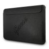 Θήκη Guess GUCS13PUSASBK Saffiano Script για φορητό υπολογιστή 13", μαύρη