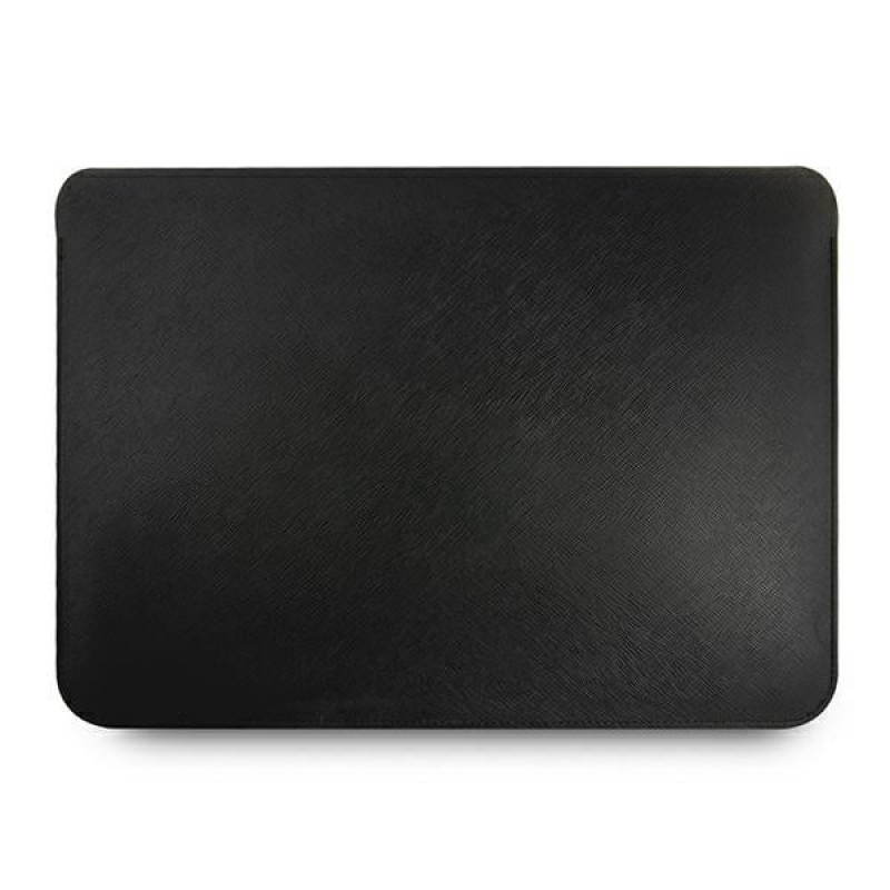 Θήκη Guess GUCS13PUSASBK Saffiano Script για φορητό υπολογιστή 13", μαύρη