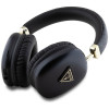 Guess 4G Triangle Logo Ασύρματα Υπερωτικά Ακουστικά, Bluetooth 5.3, μαύρα
