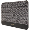 Θήκη laptop Guess GUCS14HGCFSEK 14 ιντσών, GCube Stripes, μαύρη